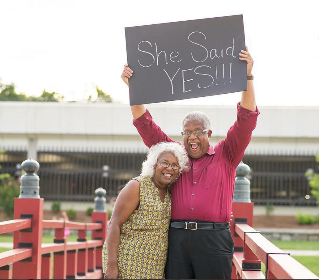 The Love Story Behind The Elderly Couple Whose Engagement Photos Went Viral Will Make You Swoon
